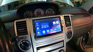 Nissan Х-Trail. Установка 2 DIN магнитолы на на Android 6.0