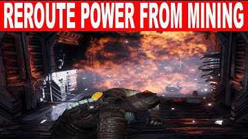 Dead Space Remake How to REROUTE POWER FROM MINING ADMINISTRATION