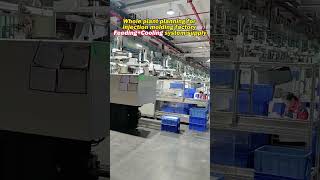 Whole plant planning for injection molding factory feeding+cooling system supply #plastic #feeding
