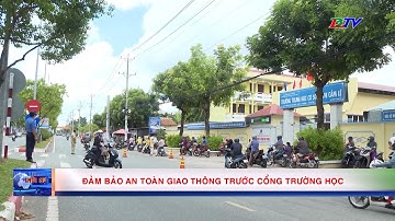 Đảm bảo an toàn giao thông trước cổng trường học