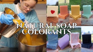 The ULTIMATE Guide To Natural Soap Colorants | Cadence Rose