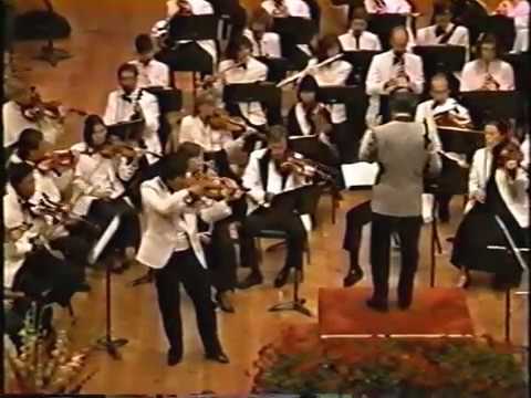 Chin Kim Glazunov Violin Concerto 3 Grand Teton Music Festival Orchestra Ling Tung conducting