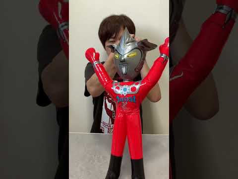 47年前］ウルトラマンレオの空気ビニール人形 #shorts - YouTube
