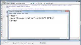 Dreamweaver   Meta Refresh