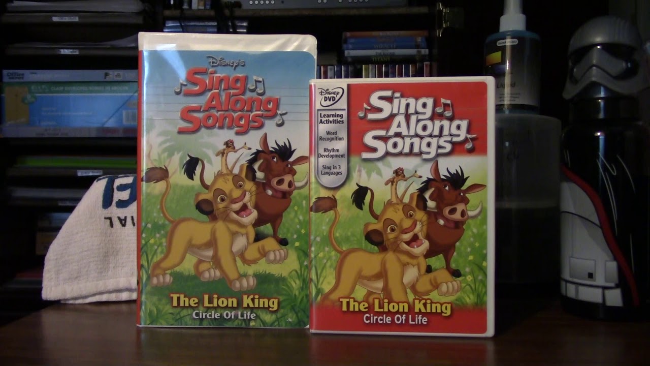 Disney Sing Along Songs Circle Of Life The Lion King 2003 YouTube