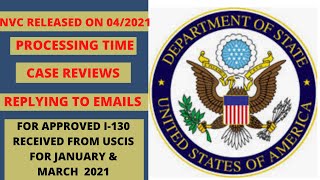 2021 LATEST UPDATES FROM NVC ON I-130 CASE | NVC CASE PROCESSING TIME | I-130 CASE DOCUMENTS REVIEW