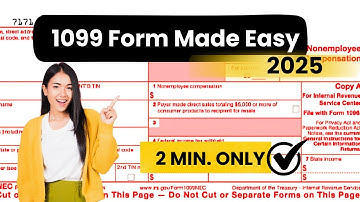 How to Fill Out Your 1099 Form FAST & ACCURATELY in 2025 ✅