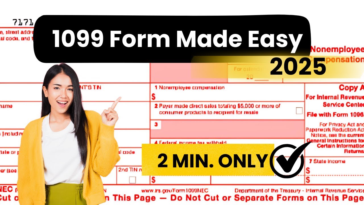 How to Fill Out Your 1099 Form FAST & ACCURATELY in 2025 - YouTube