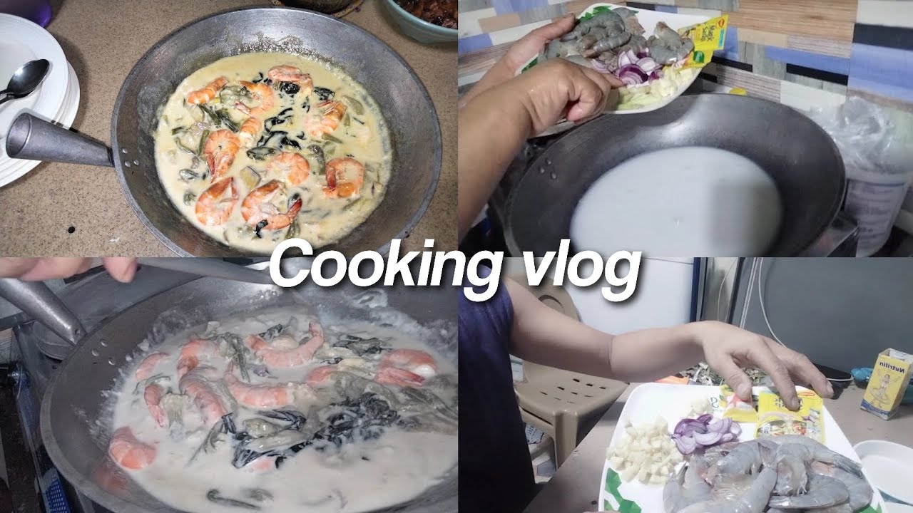 Ginataang Gabi W/ Hipon Recipe - YouTube