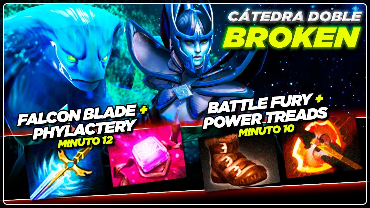 ¡BATTLE FURY Y TREADS MINUTO 10! y ¿EXISTIRAN LOS BOTS EN LOS RANKEDS? #CÁTEDRA BROKEN