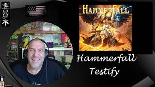 Hammerfall  - Testify - Reaction with Rollen
