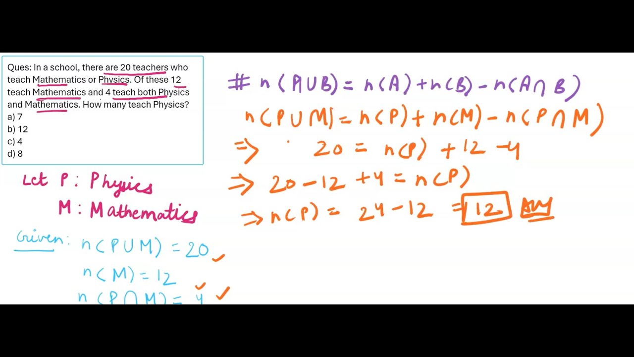 Sets real life problems video solution viral cbse class12 maths 