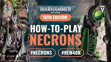 How to Play Index Necrons in Warhammer 40k 10th Edition