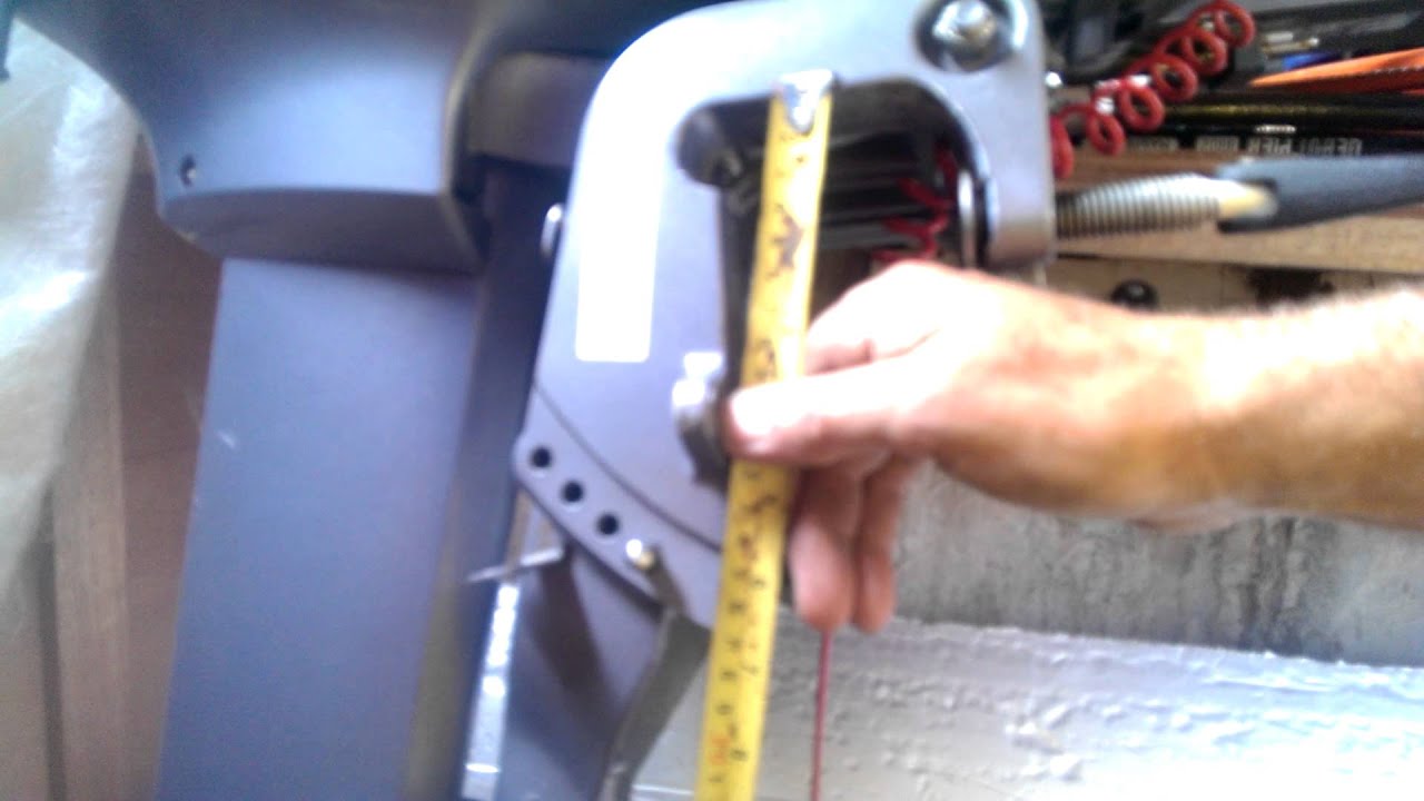 Outboard Shaft Length Chart