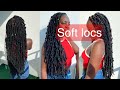 Omg boho locs distressed locs tutorialfaux locs souple bien dtaill softlocs boholocs