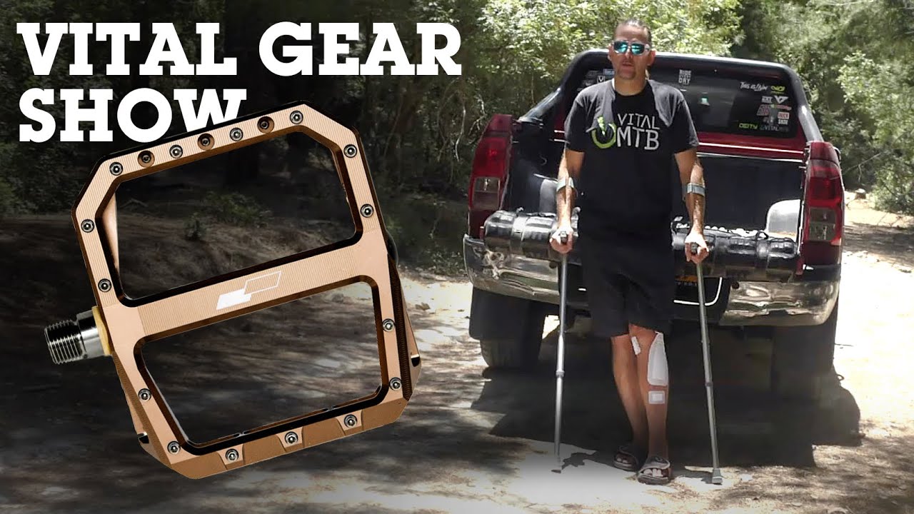 New Pedals, Bike Mount, Apparel and Helmet Vital MTB Gear Show YouTube