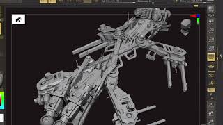 Hadiosh ZBrush SPACE IMM Kit – Build Sci-Fi Starships Fast + Modular Design Tools |
