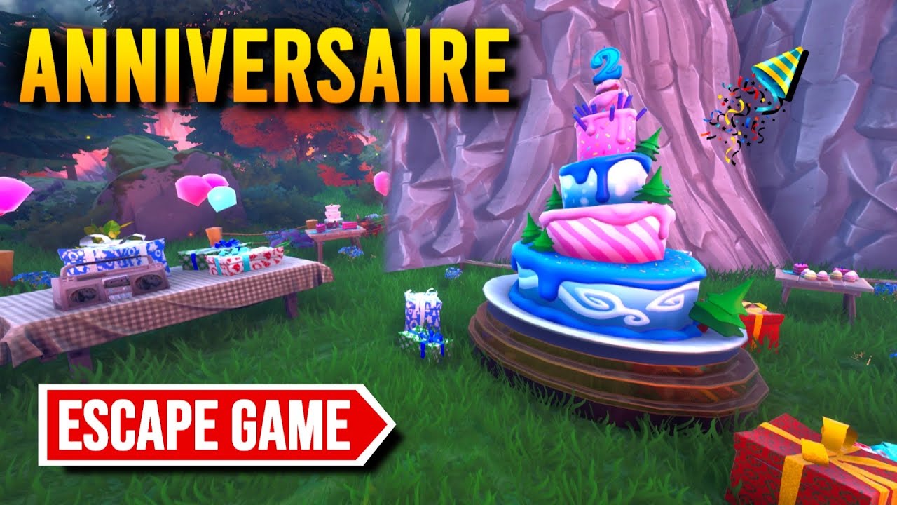 Escape game jeu vidéo pour enfant - Un Anniversaire en Or