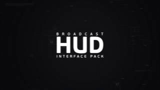 Broadcast HUD Interface Pack (Best After Effects Projects)