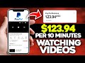 Make PayPal Money $120/hr Watching FREE Videos on Your Phone!