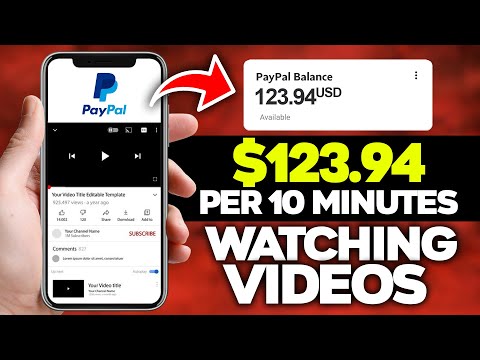 Make PayPal Money $120/hr Watching FREE Videos on Your Phone!