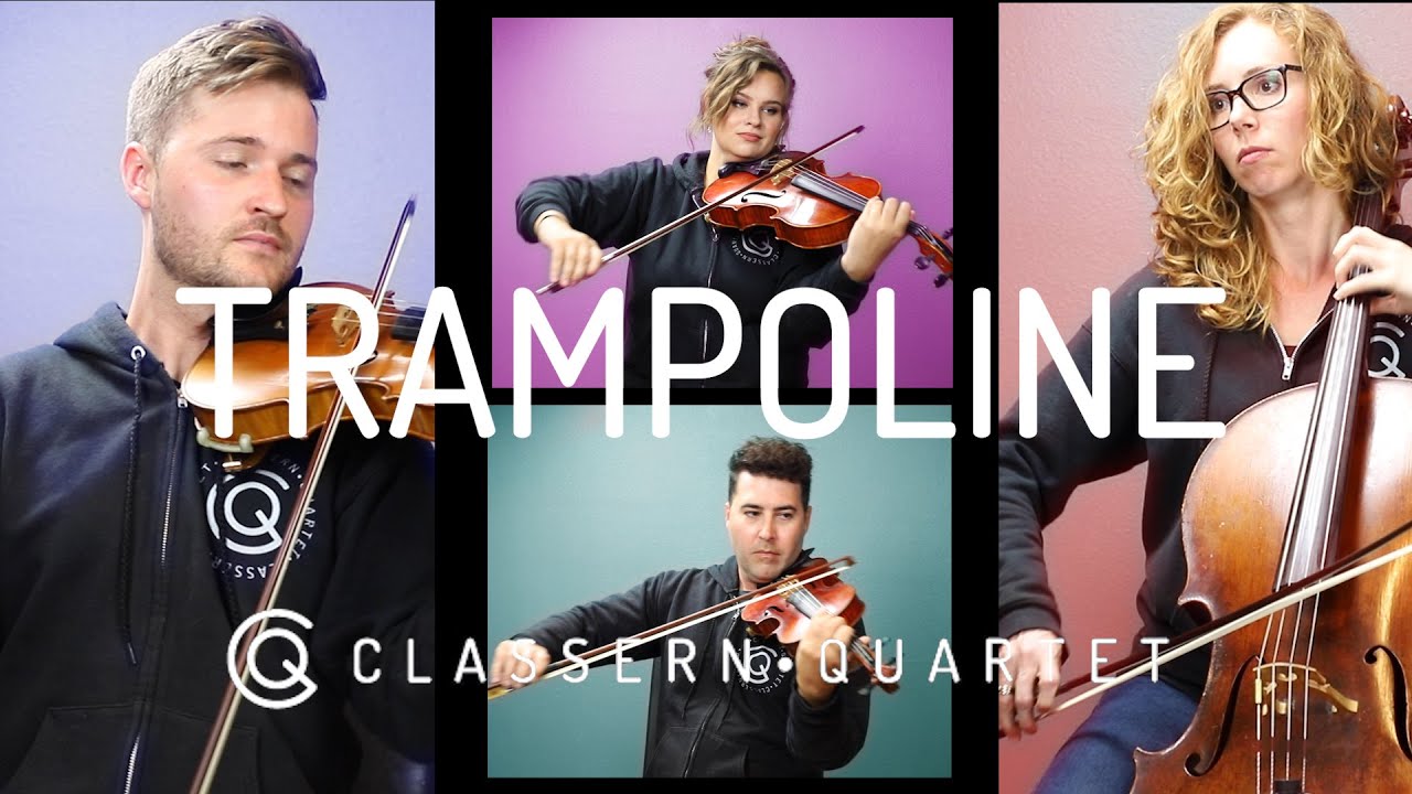 Watch Trampoline - SHAED (string quartet cover) Classern Quartet on YouTube Watch Trampoline - SHAED (string quartet cover) Classern Quartet on YouTube