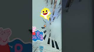 The Most Popular Songs on Cool Instruments #satisfying #sprunki #marblasmr #marbles #cocomelon
