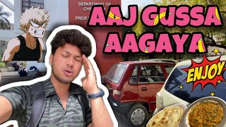 Aaj gussa aagaya | khatarnaaak 🫤| #vlogging vlogging