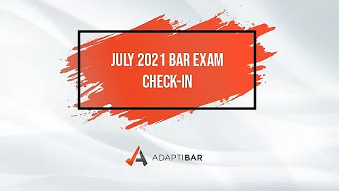 July 2021 bar exam check-in with Jonathan Grossman...