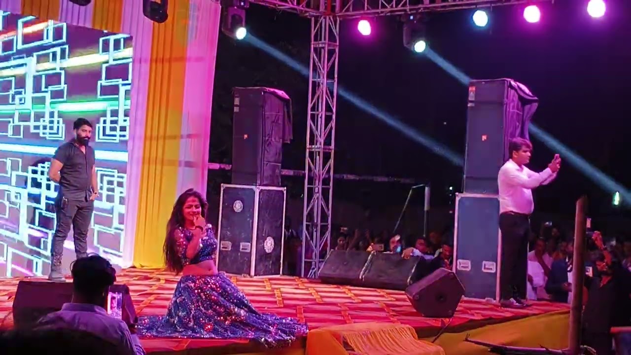 Mahi Manisha stage show program video Nalanda ka