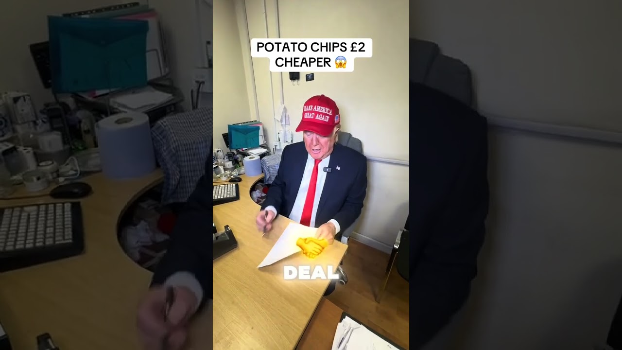 Trump Strikes a Deal! 🧀 Potato Chips Now £2 Cheaper at United Foods!