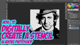 Stenciling in Photoshop (15 mins or less)
