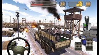 Army Car Driver Simulator :  Army Truck Game - Android GamePlay screenshot 5