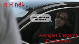 Avengers Endgame | All Epic Scene In Hindi | Part 1 #avengersendgame #funnyclips