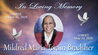 Mildred Bradsher Homegoing