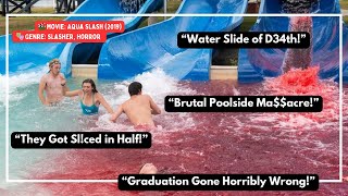 They Thought It Was Just A Waterpark... Until The Blades Showed Up. Aqua Slash Is Insane