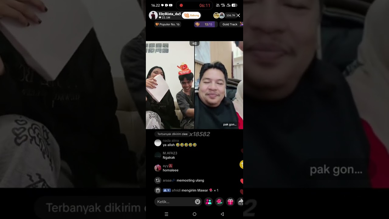 Live har eby dan Zahra sama mertua