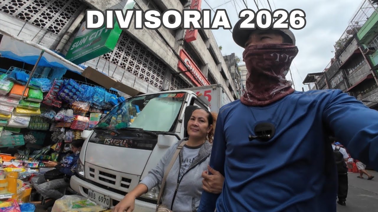 DIVISORIA MANILA PHILIPPINES MALINIS AT MALUWAG NA MGA KALSADA