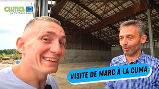 Visite de Marc à la CUMA ! 🚜