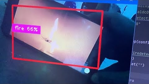 Fire Detection Using OpenCV with ESP32-CAM: DIY Smart Home Security Project #opencvpython #esp32