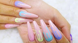 ♡ How to: Melting Gelato Gelnails