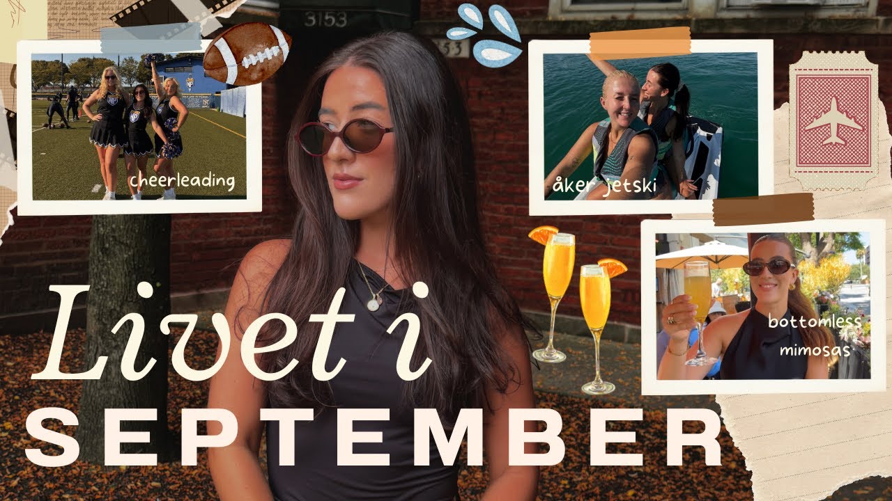 livet i september | LA, bottomless brunch, football game & jetski