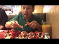 Đi ăn LOBSTER BUFFET ở sòng bài Hollywood - YouTube