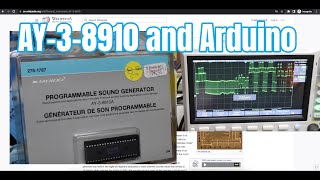 AY-3-8910 Sound Generator with Arduino