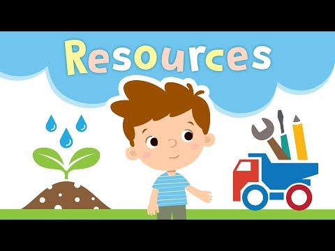 Humán, tőke és természeti erőforrások gyerekeknek | Források típusai | Kids Academy