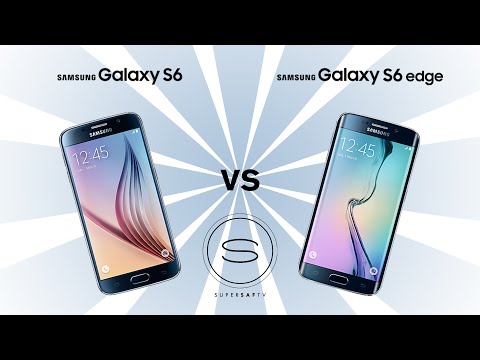 Samsung Galaxy S6 vs Samsung Galaxy S6 Edge