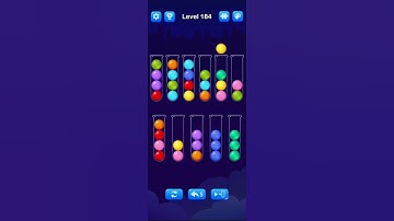 Ball Sort Puzzle level 184. #puzzle  #puzzlegame #strategy #gamer #games #game #gamers