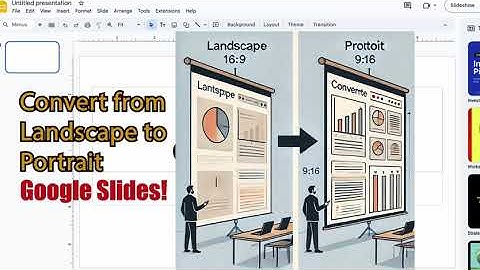 Google Slides to Portrait Mode