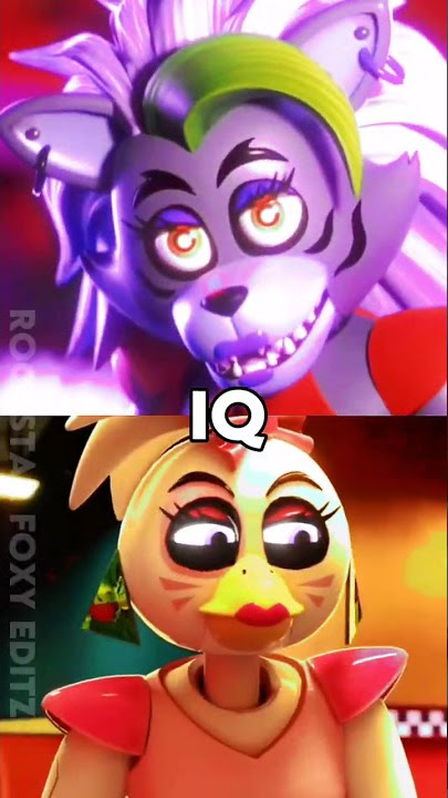 Roxy VS Glamrock Chica WHO WINS? #shorts #fnafedit #fyp