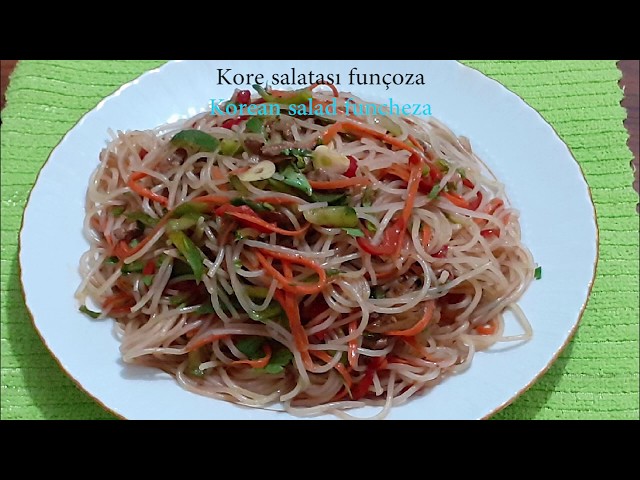 Funçoza - Kore  Salatası (Funchoza Korean salad   ) class=